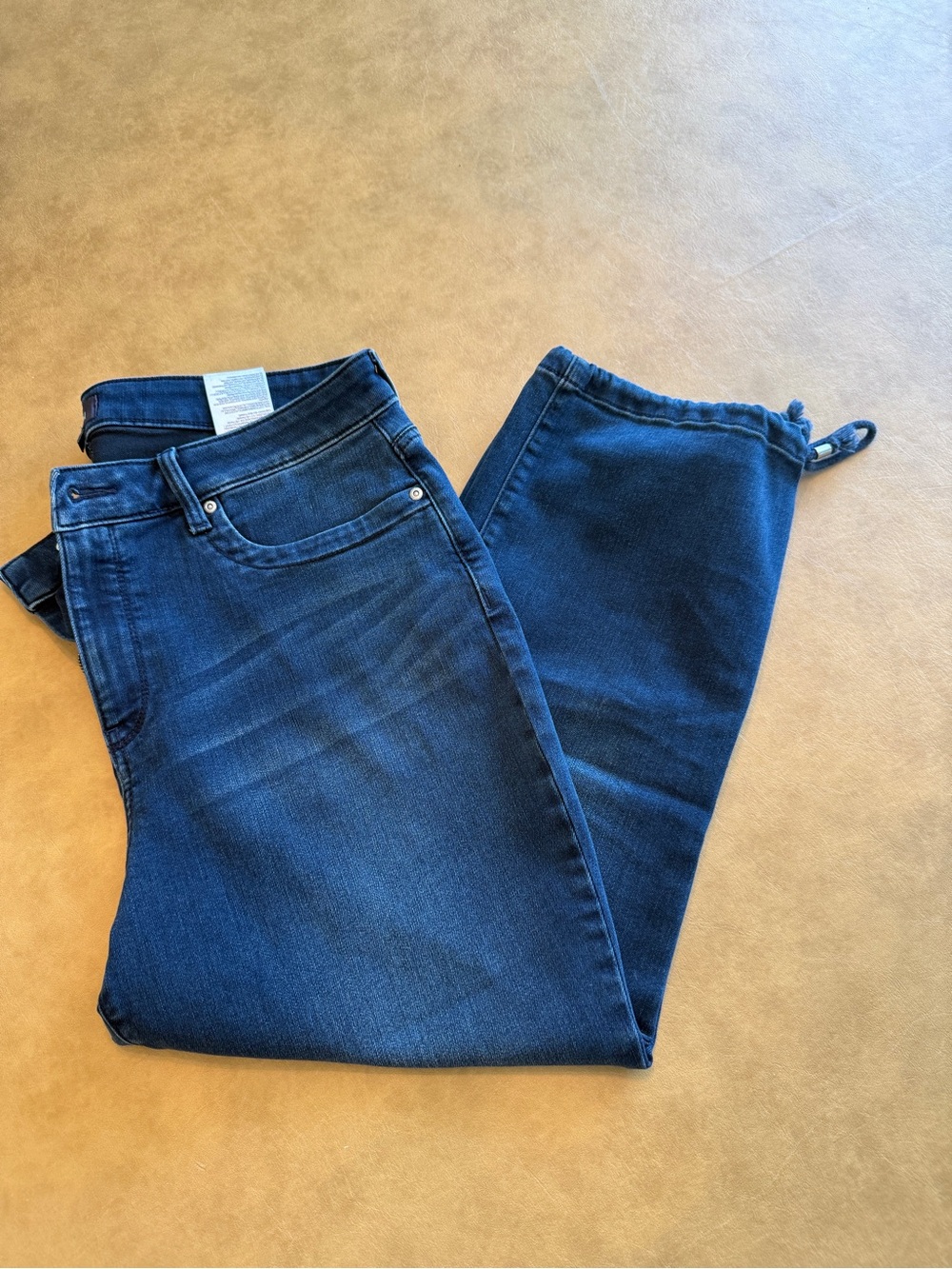 Woman's Dark Blue Jeans